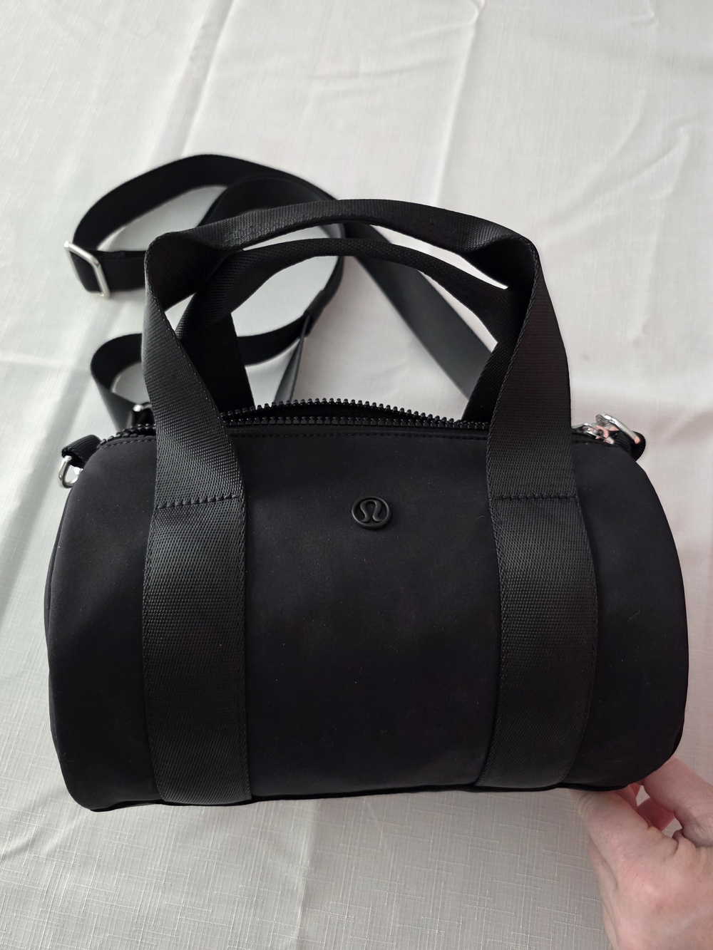 Lululemon Black Mini Duffle Bag Crossbody